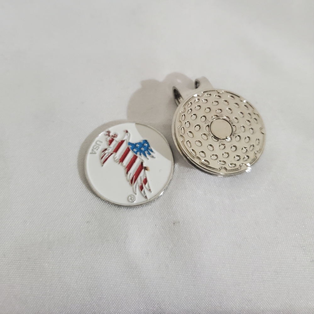 Golf Marker with Hat Clip